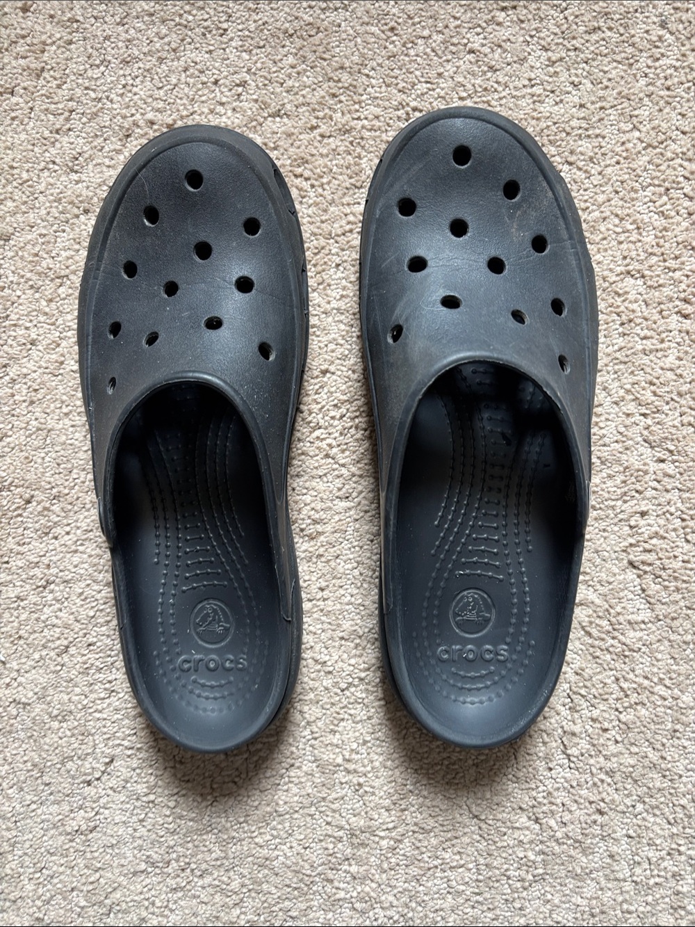 CROCS Women Black Slip-On Clog